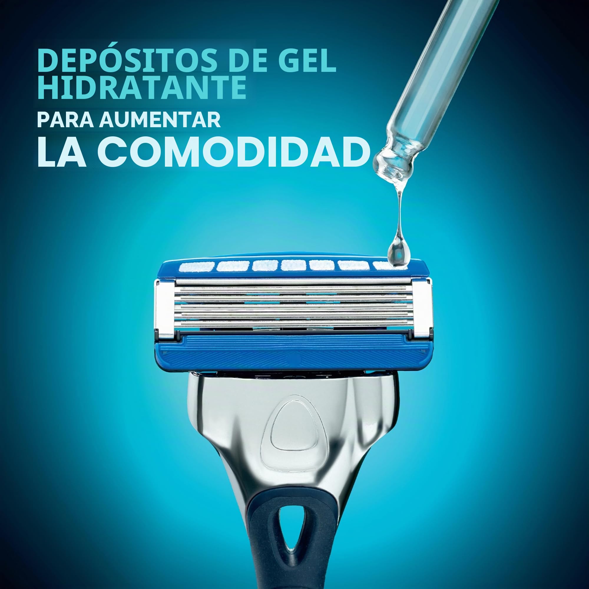 Wilkinson Sword Hydro 5 Skin Protect Regular - Cuchillas de afeitar para hombre, paquete de 10+2, 12 unidades