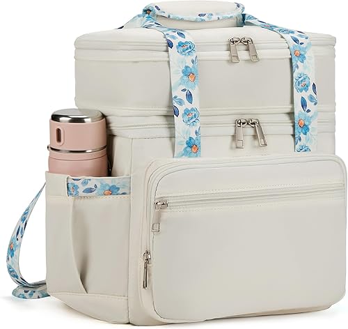 Miniatura 8 de Lonchera táctica para hombres, gran bolsa de almuerzo con aislamiento expandible, duradera, impermeable, a prueba de fugas, para adultosviajes de