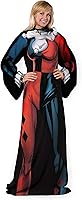 Vista 1 de DC Comics - Manta cómoda con mangas, Adulto, Harley Quinn