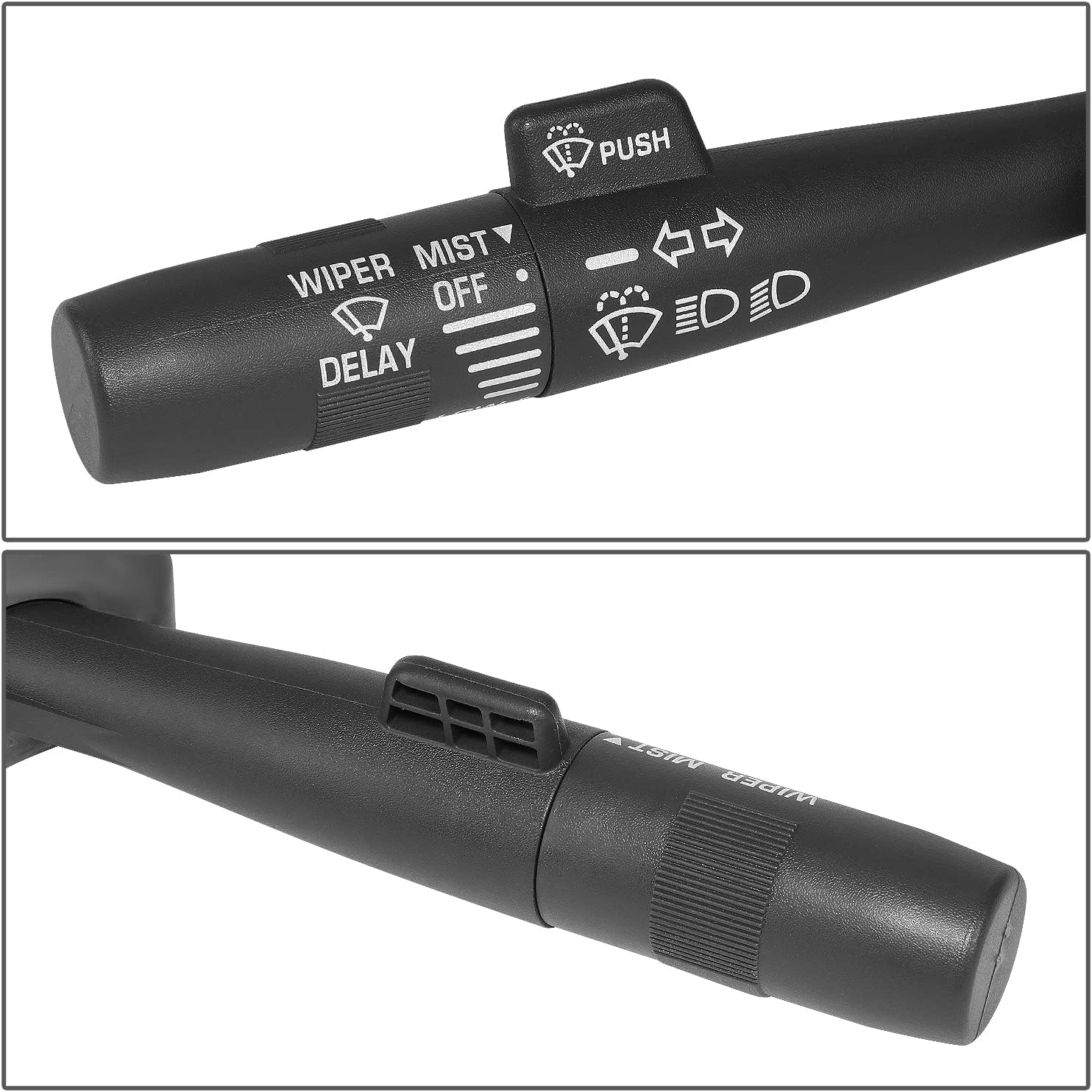 DNA MOTORING OEM-SW-0013 Combination Switch Compatible with 95-99 C/K1500 2500 Suburban,H/L Dimming, Turn Signal, Hazard Light, Wiper, Washer