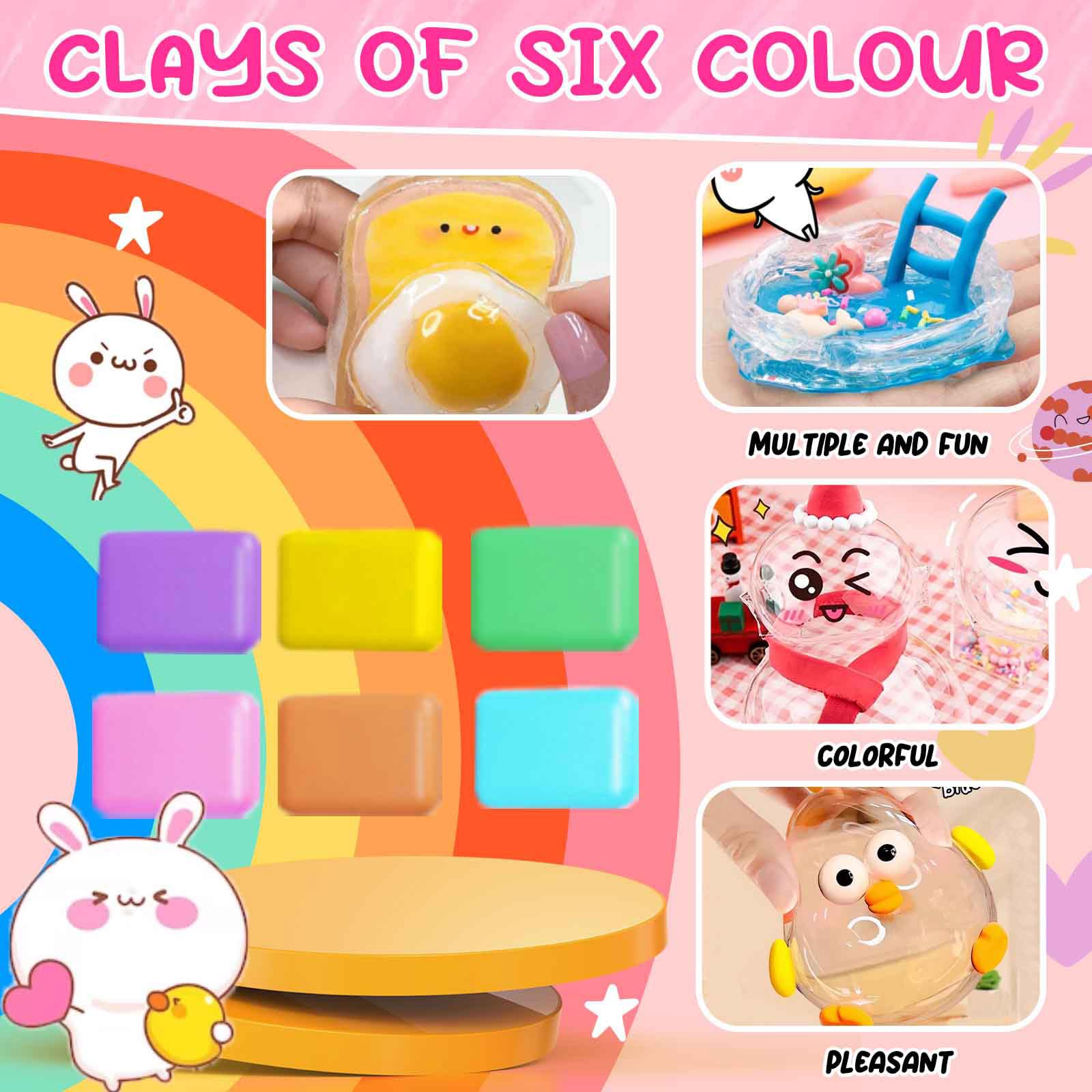 Amazon.com: ZiZa Cute Bunny Nano Tape Bubble Kit for Kids, Nano
