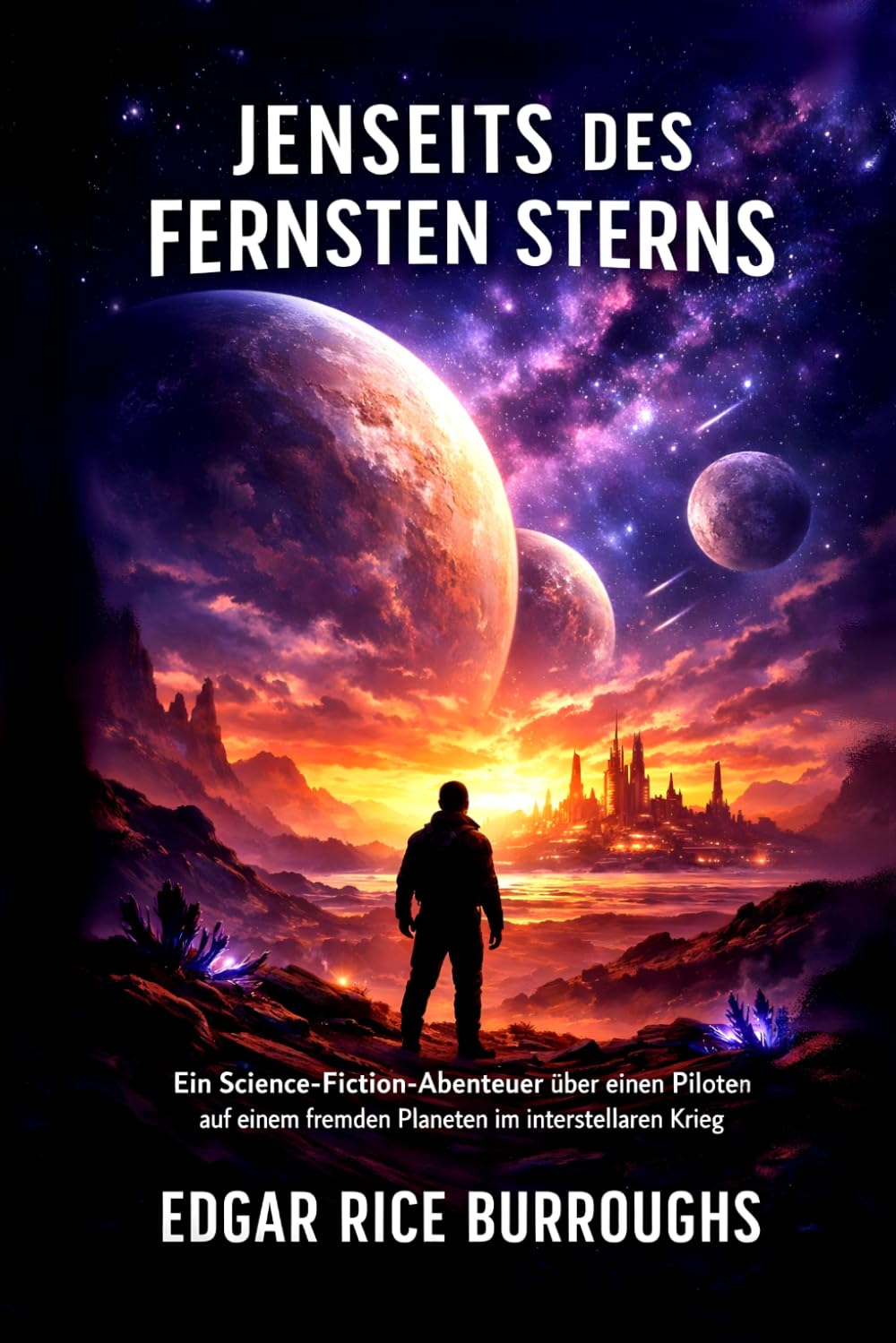 Jenseits des fernsten Sterns: Ein Science-Fiction-Abenteuer über einen Piloten auf einem fremden Planeten im interstellaren Krieg