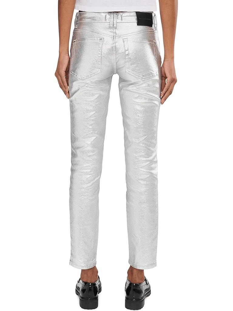 Black Free People Oracle Metallic