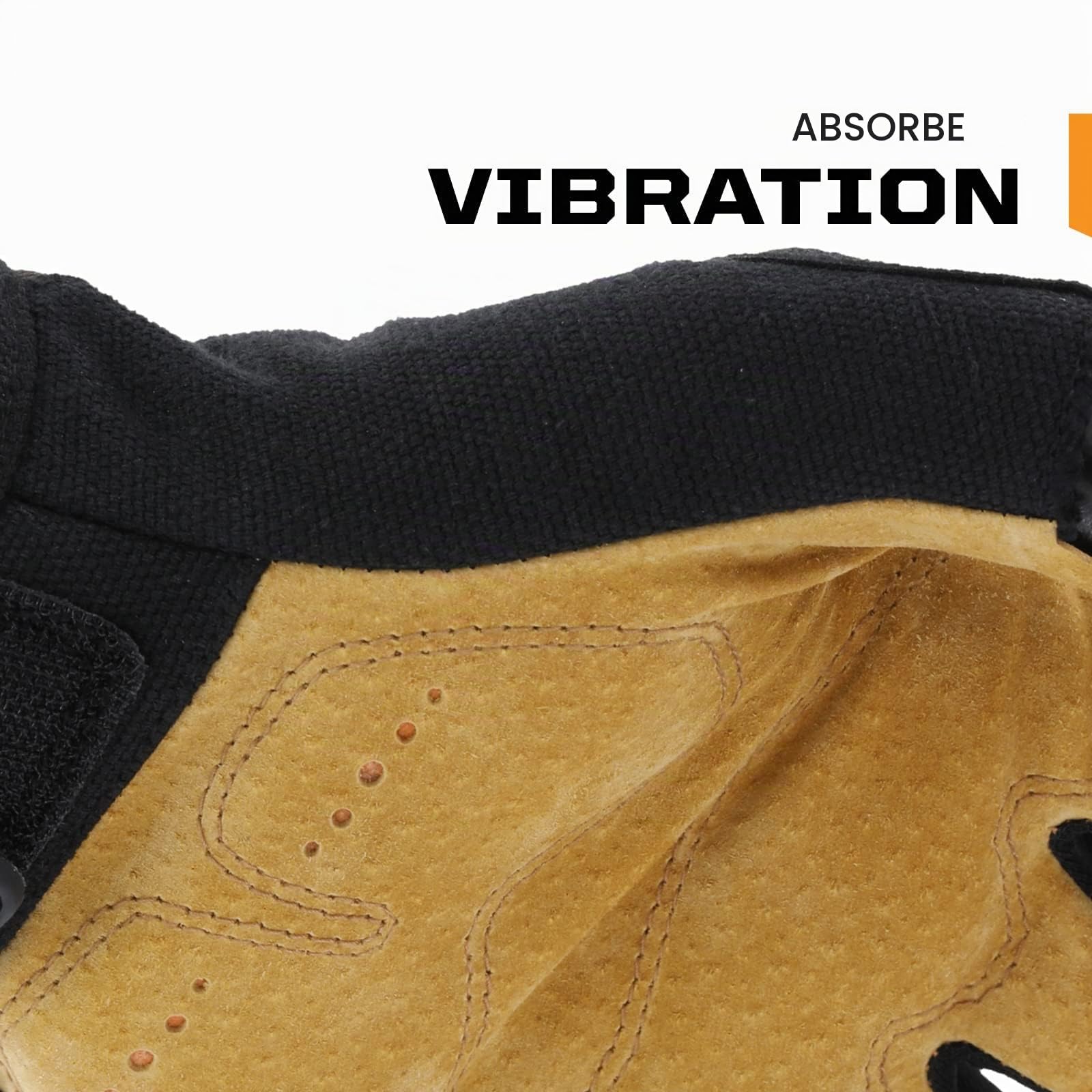 Mechanix Wear Leather M-Pact Framer Gants, (Medium, Marron/Noir)