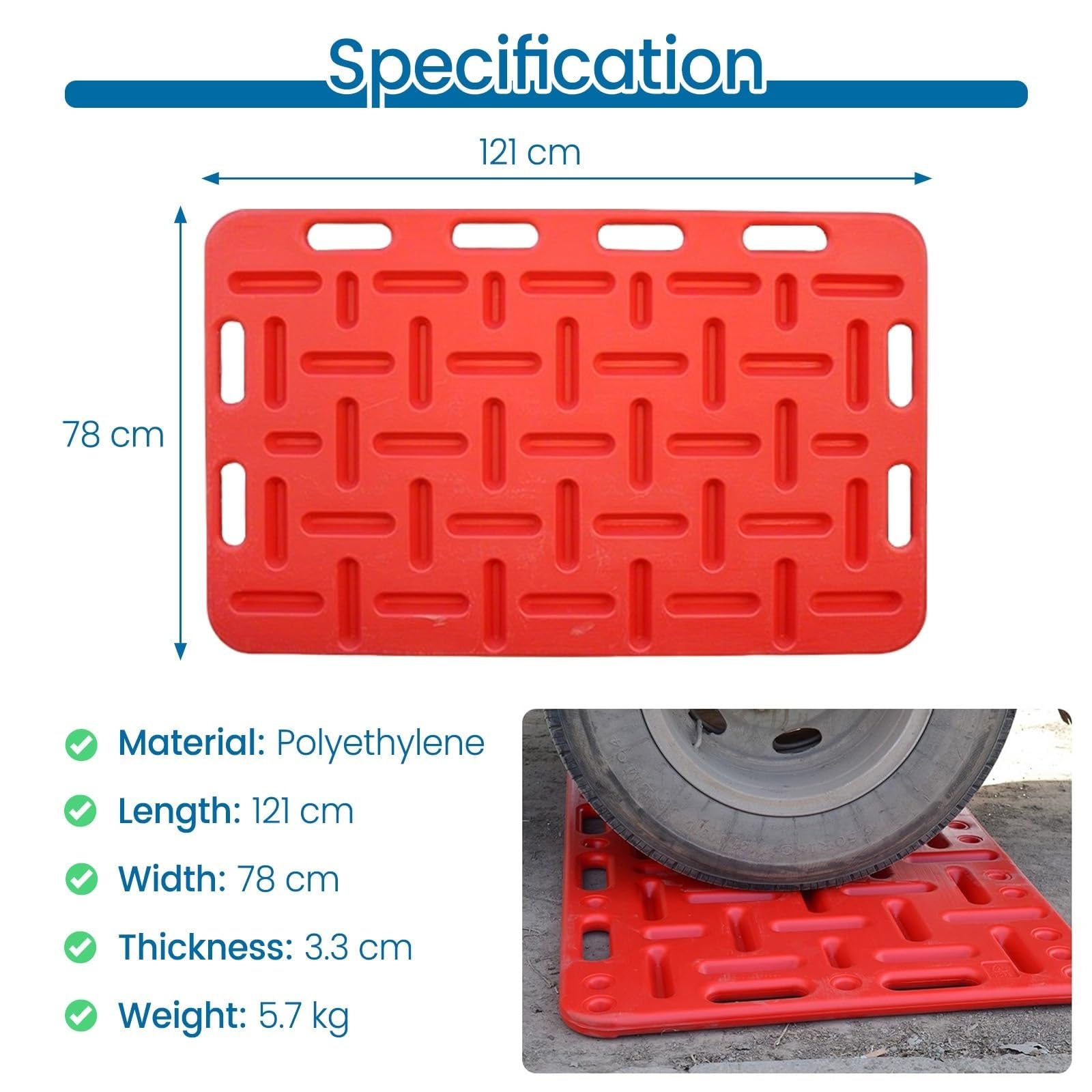 Pannello di smistamento del bestiame portatile da 1 pezzo - Pannello di guida for animali robusto e leggero for suini, bovini, pecore e capre(121x78cm)