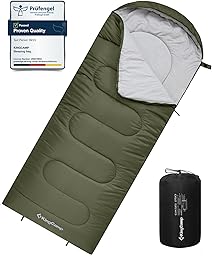 KingCamp Saco de Dormir Oasis 3-4 Estaciones Impermeable y Ligero para Camping (Niños y Adultos) - Conectable Izquierda/Derecha para Saco Doble, Ideal para Viajes y Actividades al Aire Libre
