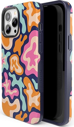 Miniatura 1008 de Casely Funda para iPhone 13 Pro Max Jardín dorado Floral de girasol amarillo Compatible con MagSafe Diseño protector audaz Jardín Dorado