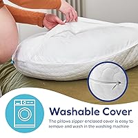 Vista 3 de Dr. Talbot's Almohada de embarazo de mamá - Almohada en forma de C para mujeres embarazadas