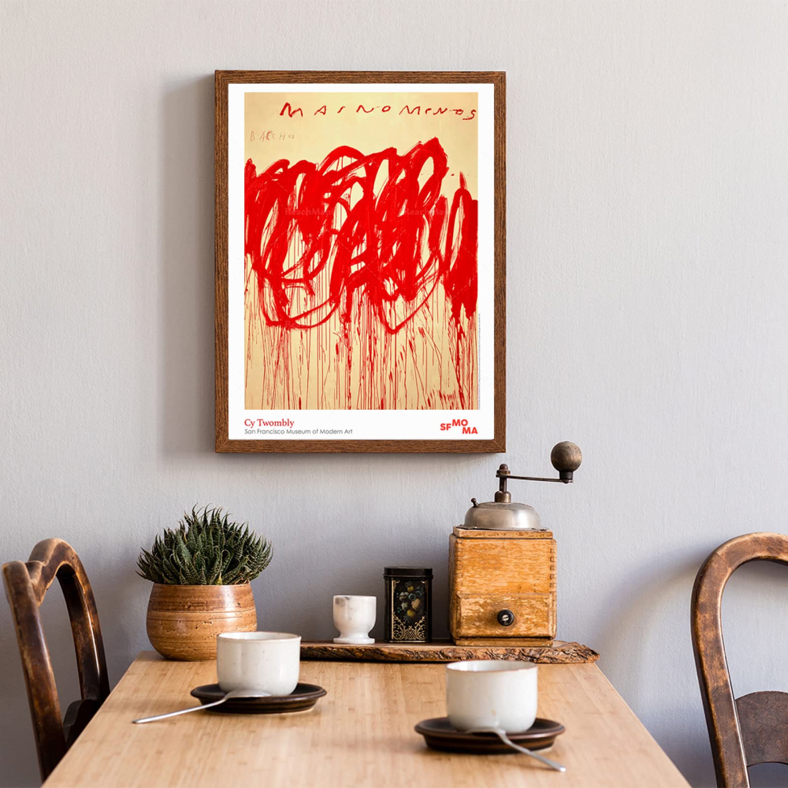 Abstract Cy Twombly Poster Exhibition Colorful Wall Art Cy Twombly