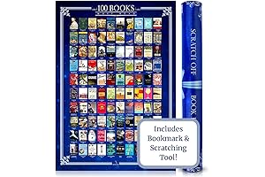 Scratch Off Books Poster: A Literary Adventure