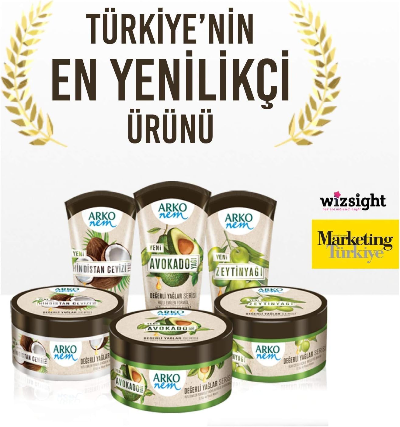 Arko Nem Doğal Zeytinyağlı Kavanoz Krem 150 Ml