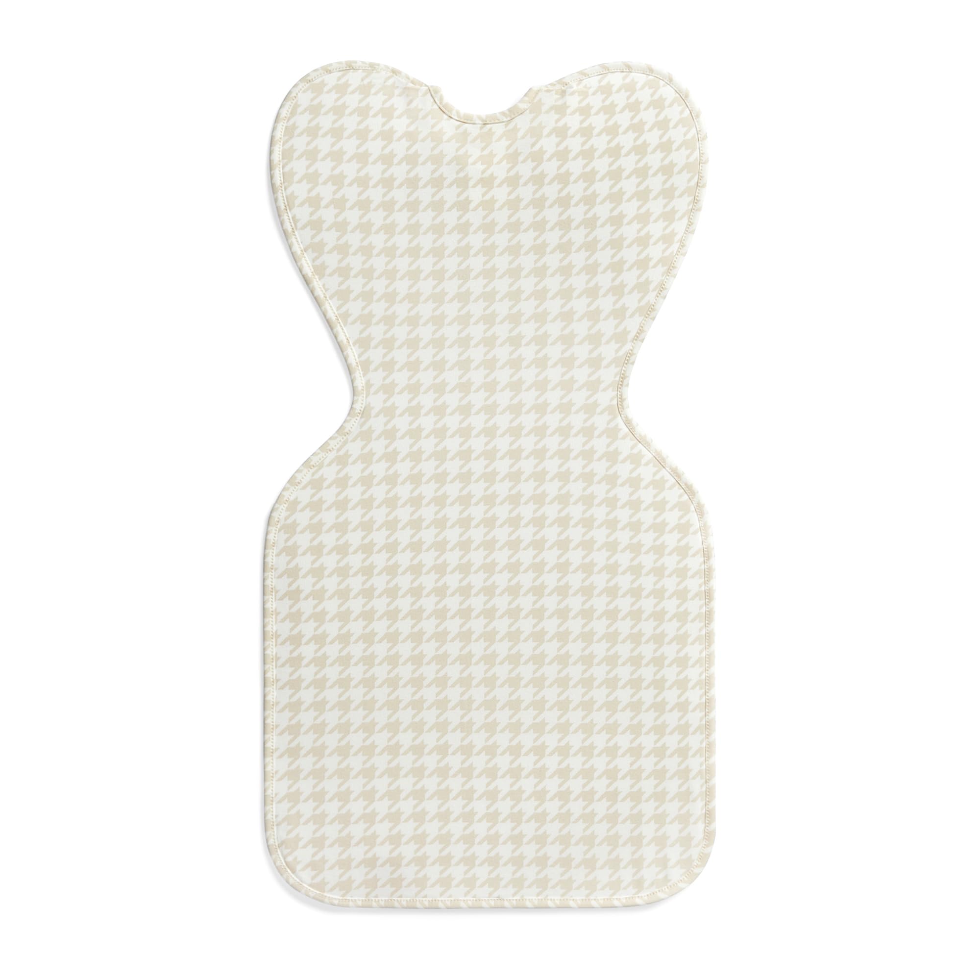Love To Dream™ Swaddle UP™, Newborn 2.2-3.8 kg, Tan Houndstooth, Snug Fit, Supports Healthy Sleep Routine - Image 2