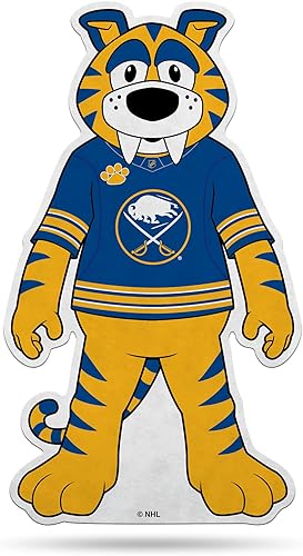 Miniatura 67 de NHL Rico Industries - Banderín de corte en forma de banderín, decoración del hogar y sala de estar, fieltro suave EZ para colgar