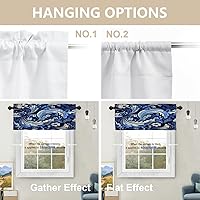 Vista 1020 de Cenefas de cocina modernas con patrón de cobre marrón dorado para ventanas, cenefas opacas abstractas de marcas de arañazos y cortinas opacas