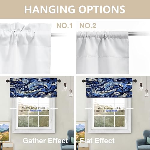 Miniatura 1020 de Cenefas de cocina modernas con patrón de cobre marrón dorado para ventanas, cenefas opacas abstractas de marcas de arañazos y cortinas opacas