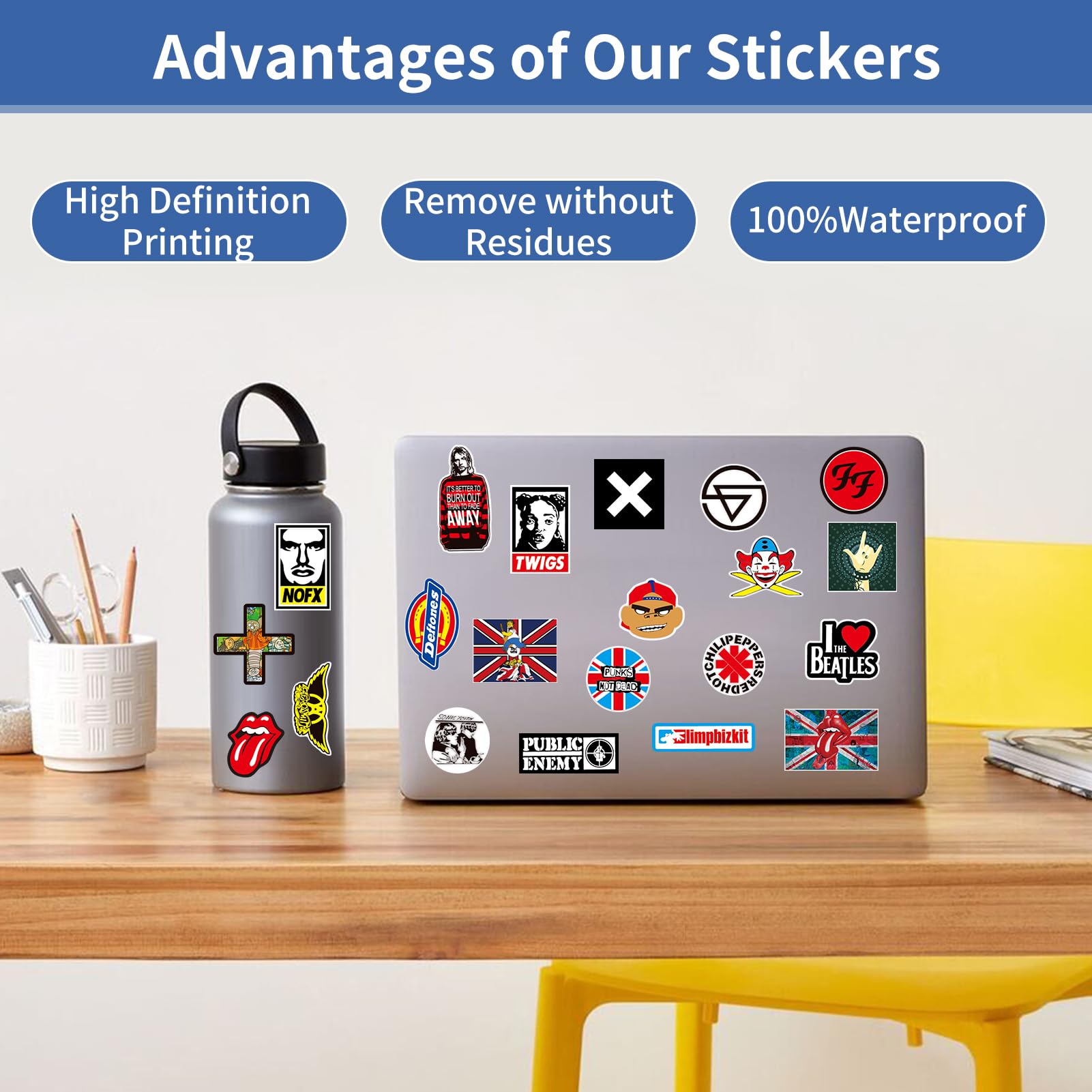 Rock and Roll Music Stickers - Image 3