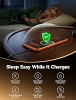 Încărcător magnetic wireless JSAUX MagSafe 25W Qi2 pentru iPhone 17 Air Pro Max 16 15 14 13 12 și AirPods 4