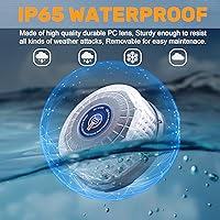 Vista 6 de 1 pieza luz de baliza ámbar, 96 luces LED magnéticas de baliza estroboscópica intermitente de seguridad, precaución, advertencia y emergencia