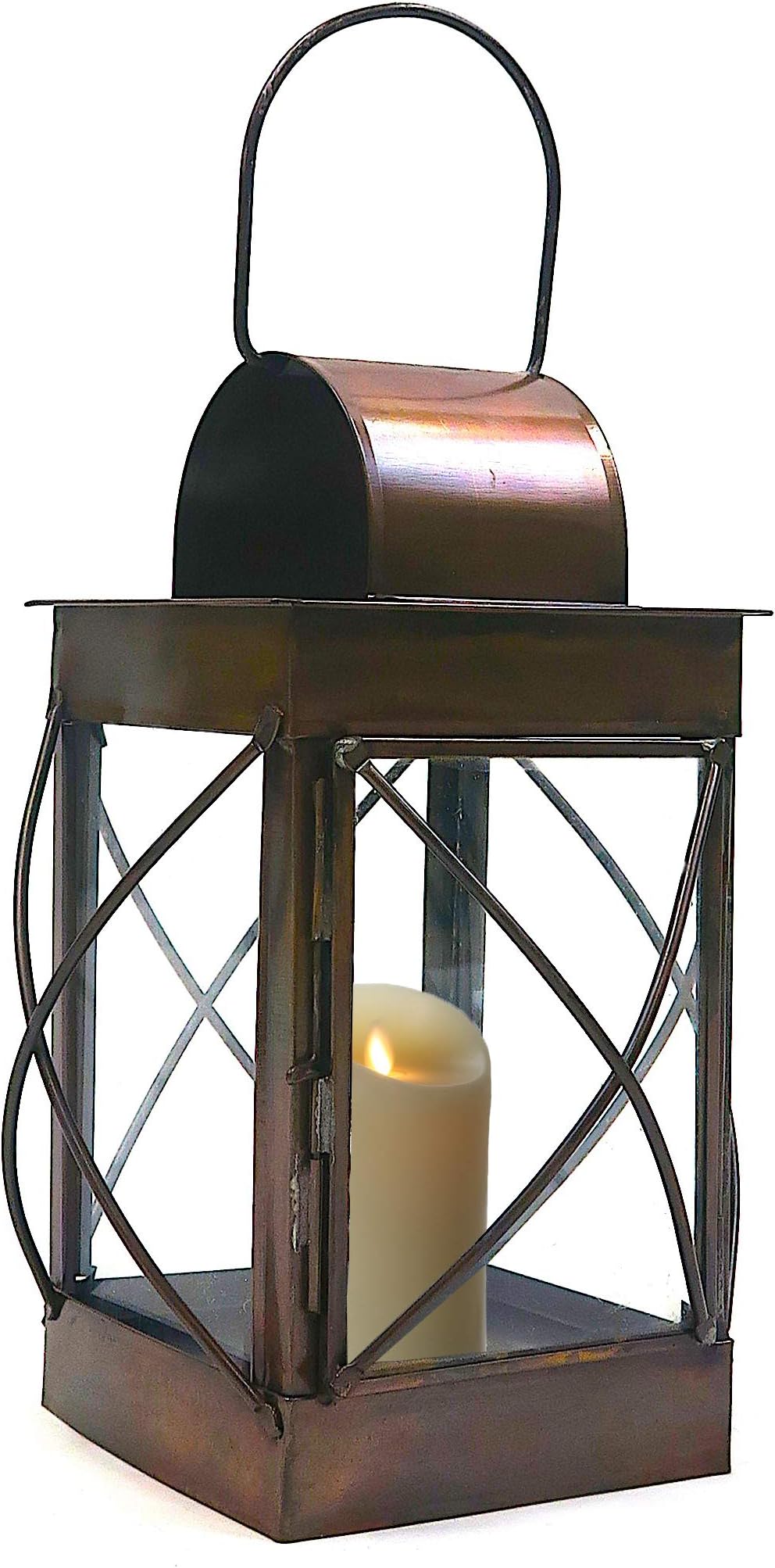 Zingz and Thingz Extra Tall Contemporary Lantern in Black