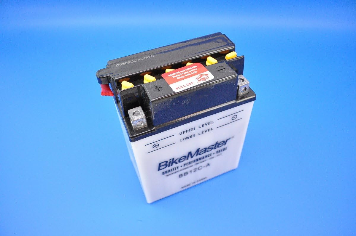 BikeMaster Battery BB12C-A BIKEMSTR BATTERY Batteries Yumicron Battery - 781127