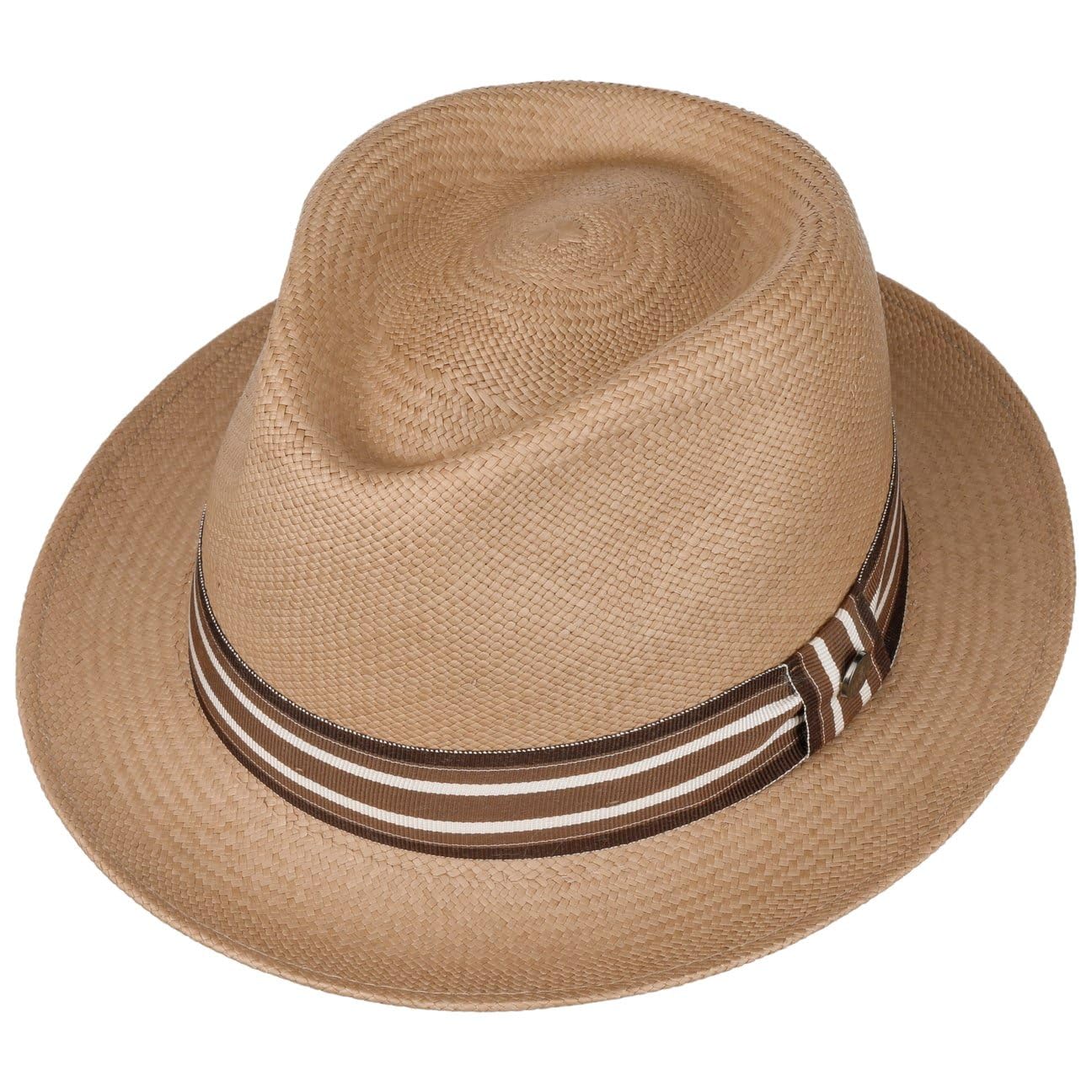 Lierys Meliano Player Sombrero Estilo Pork pie Panama Banda Multicolor Unisex Primavera Verano