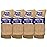 Falari Physicians Approved Diabetic Socks For Men Women Non-Binding Loose Top Wide Crew Length (12-Pack, Khaki, 10-13)