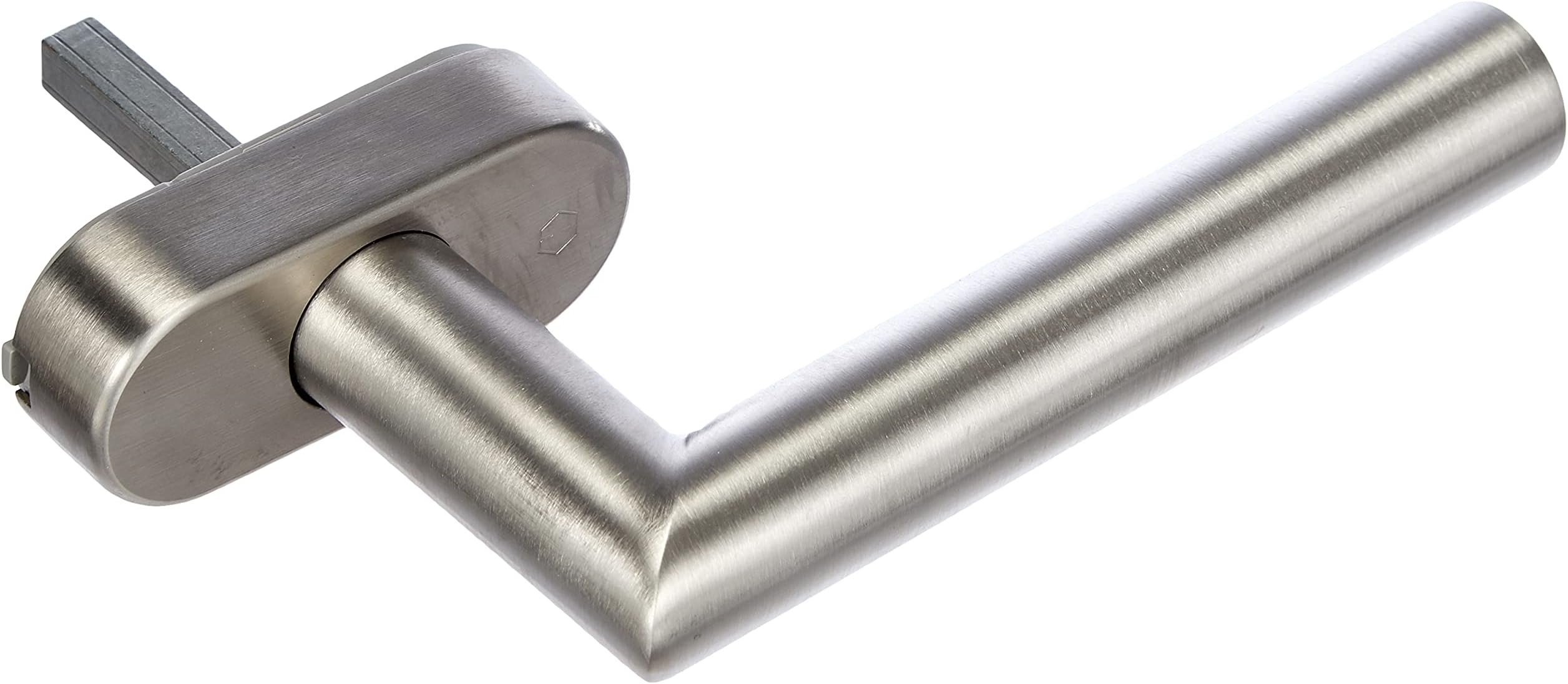 Hoppe Amsterdam Window Handle Square 7 x 35 mm Stainless Steel Matte 2807318