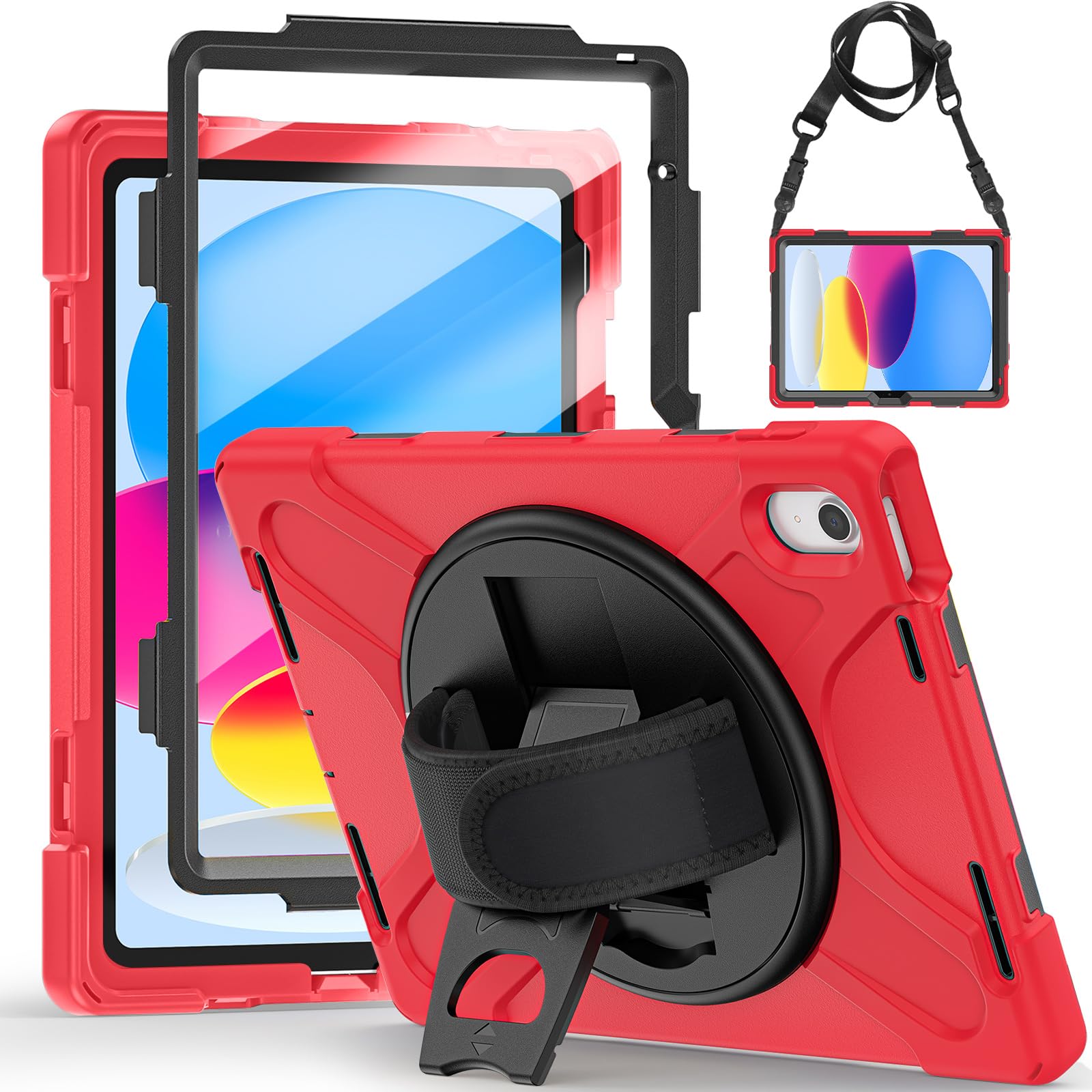 Protection iPad 11 2025 A16 coque robuste antichoc avec stylet - 8