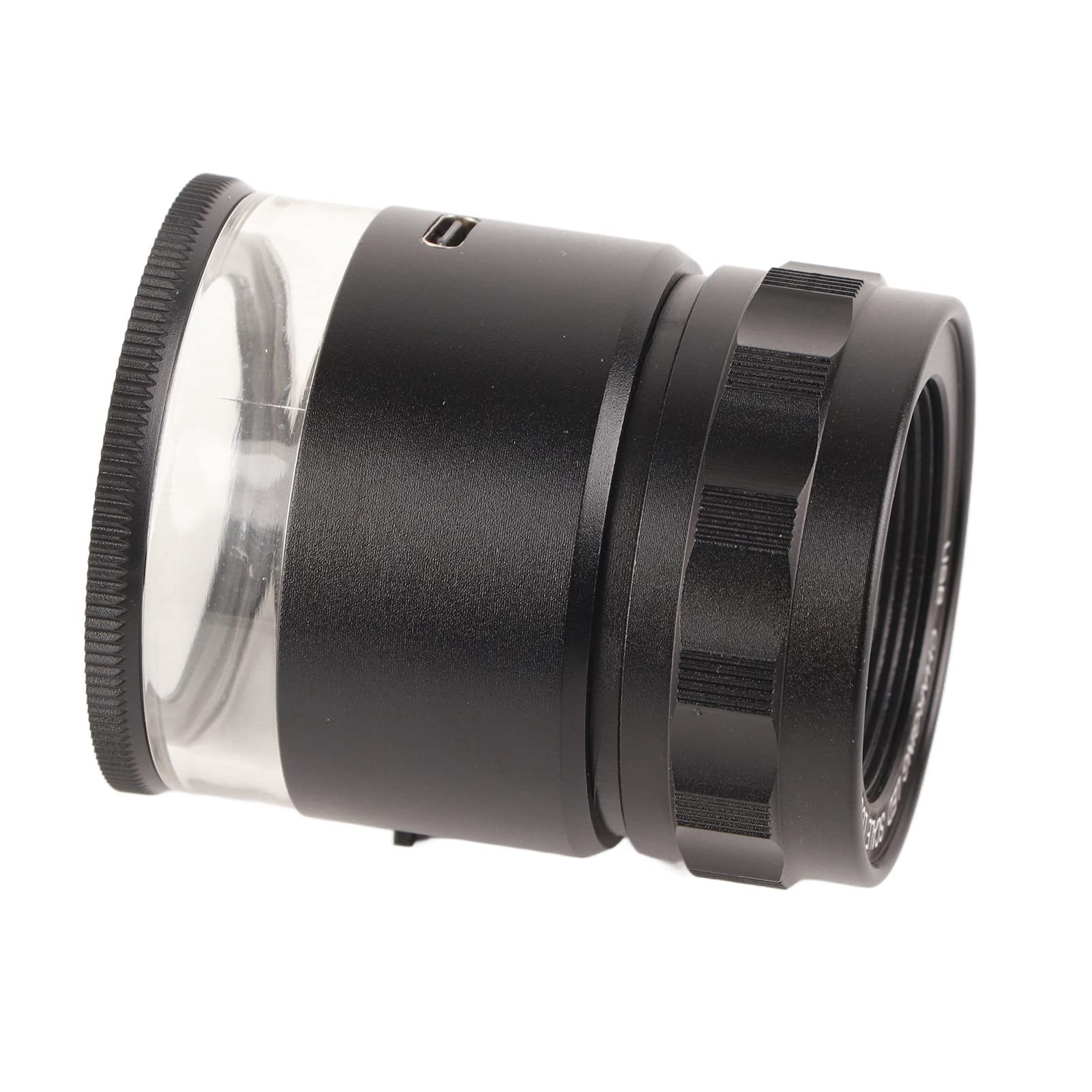 Lupa Jubilerska, Powiększenie 10x Lupa Polowa LED 28 Mm z 6 Diodami LED, z możliwością ładowania, do Kontroli