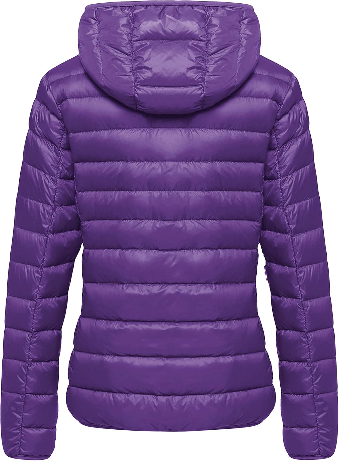 Wantdo Women's Hooded Packable Ultra Light Weight Short Down Jacket - Image 3