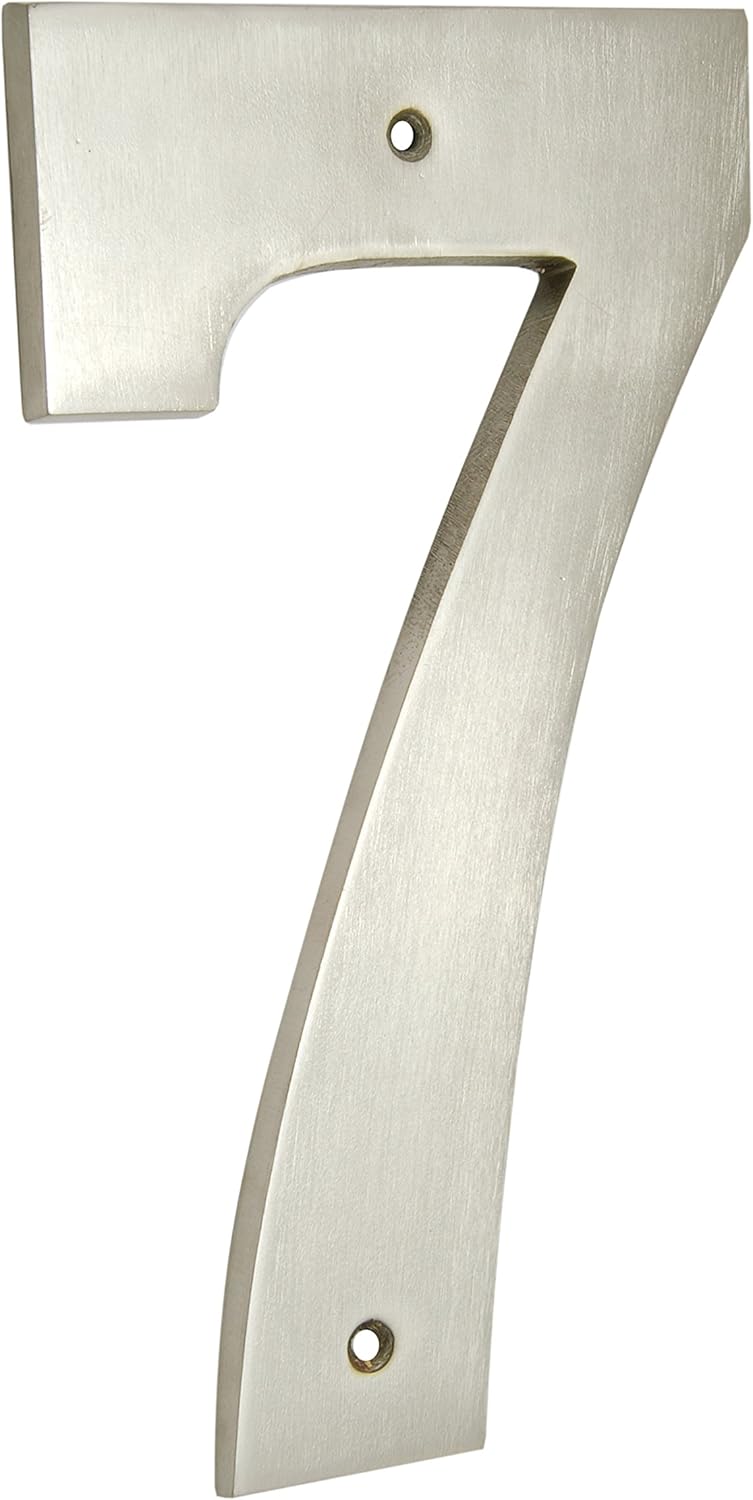 Adonai Hardware 8" Brass Numeral "8" (Polish Lacquered)