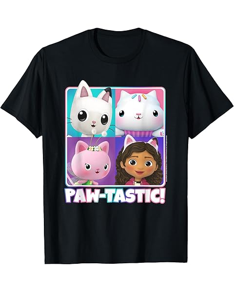 Gabby's Dollhouse Paw-Tastic Box Up T-Shirt