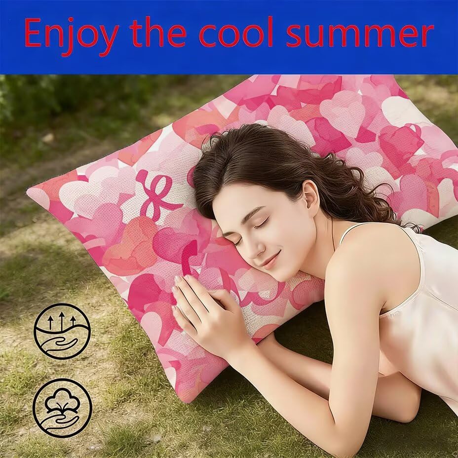 Housse de coussin de jardin 40x70 rose imperméable housse coussin extérieur anti-UV M-P404 - 4