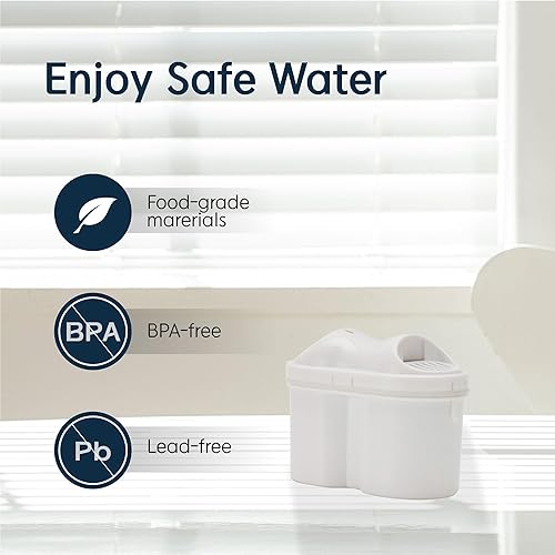 Miniatura 5 de Pureal Onlypure - Filtros de repuesto para purificador de agua, cloro y plomo (paquete de 3)