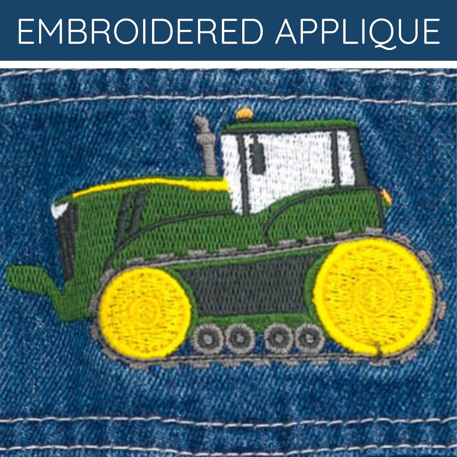 John Deere Denim Shortall Toddler to Little Kid Sizes (2T - 7-8)