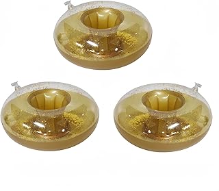 Floating Drink Holder, Drink Cup Floaties for Pool,Inflatable Drinking Holder Pool Drink Holder Beer Floaties for Parties and Kids Summer Pool Water Fun