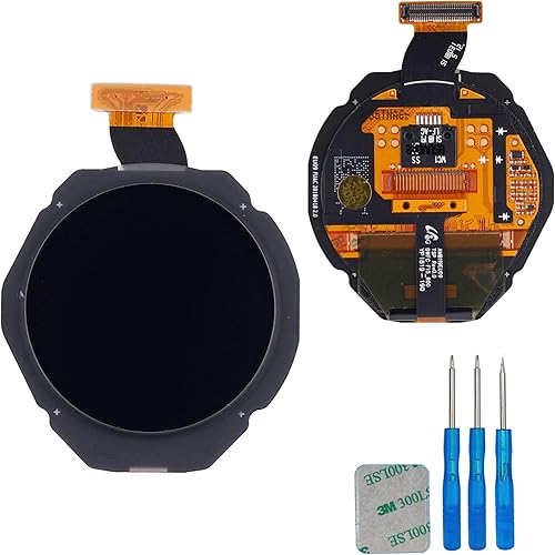 Pantalla LCD compatible con Samsung Galaxy Watch 42MM SM-R810 GH97 LCD táctil Asamblea con herramientas