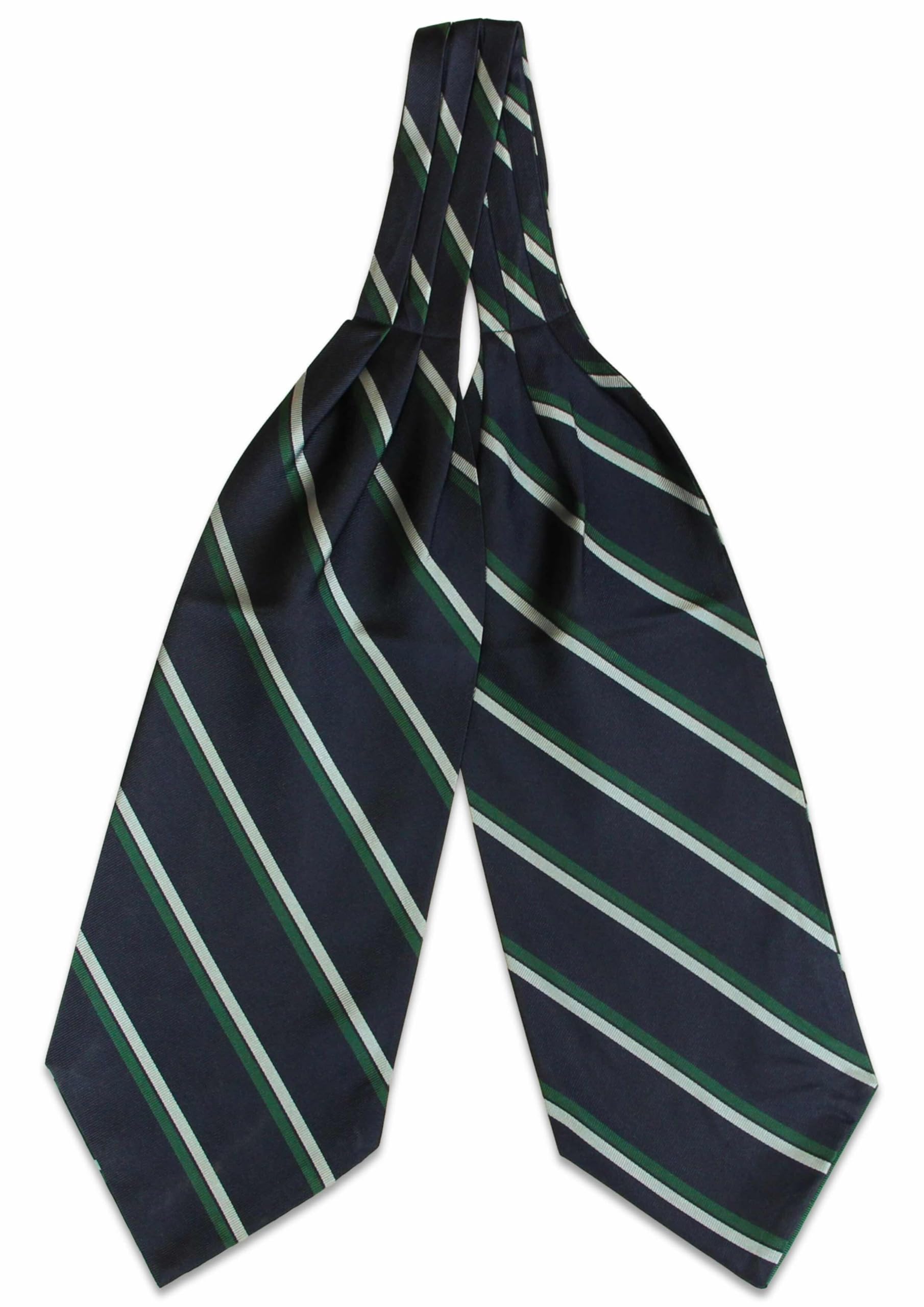 The Regimental Shop Men's Blue/Green/Silver The Regital Shop Royal Corps Of Signals Silk Cravat
