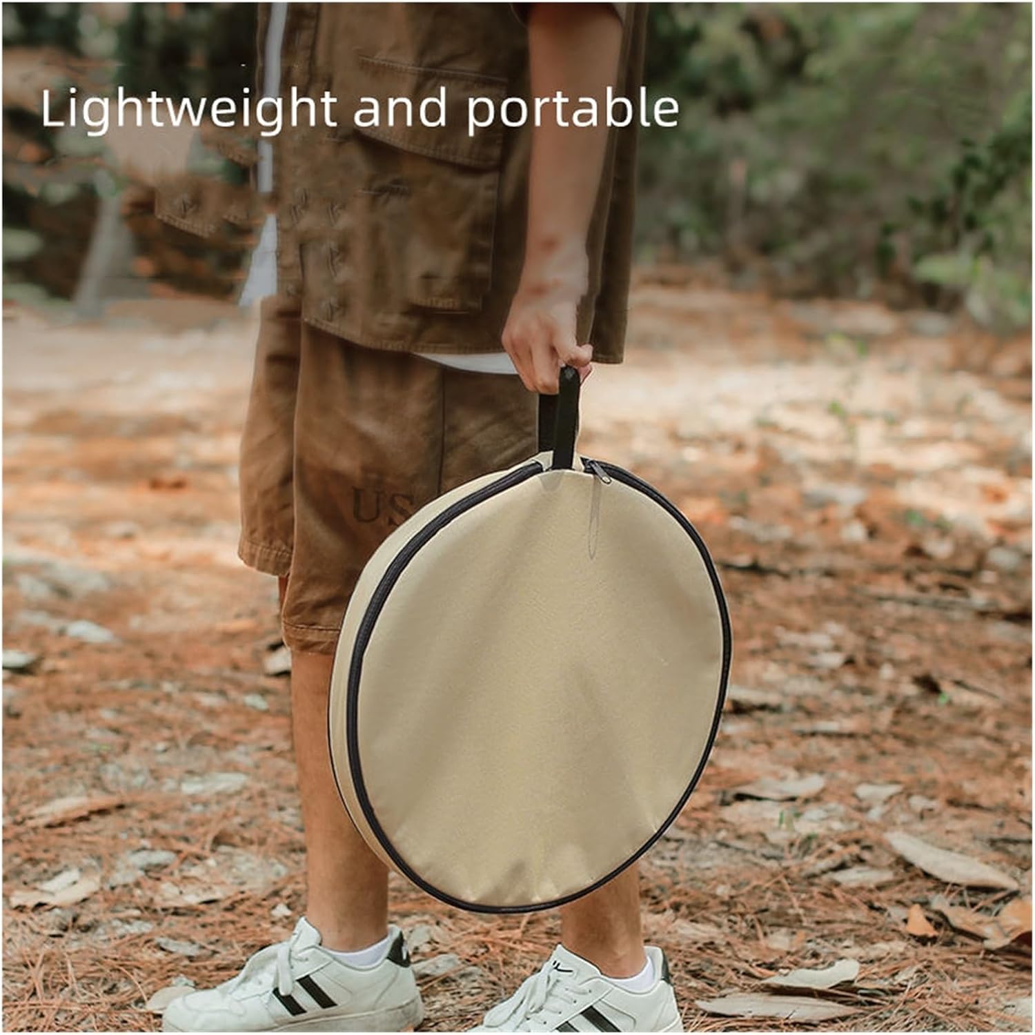 Folding Dining Table Ultra-Light Coffee Table Folding Min Round Table Outdoor Aluminum Alloy Table Portable Dining Picnic Table Camping (Color : Black Table B)