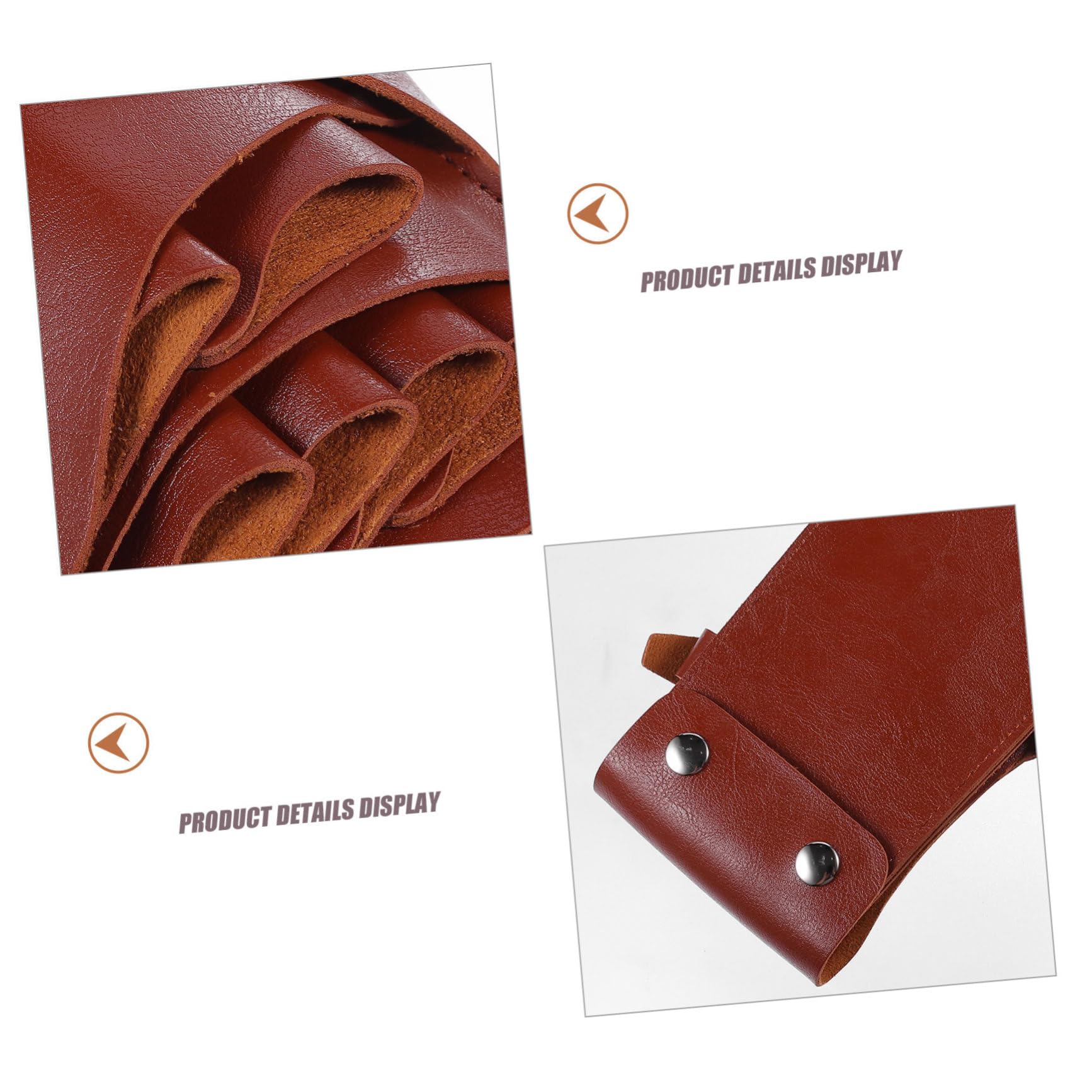 TOVINANNA Hair Scissors Women Kit Barber Scissors Waist Bag Pocket Multi-functional