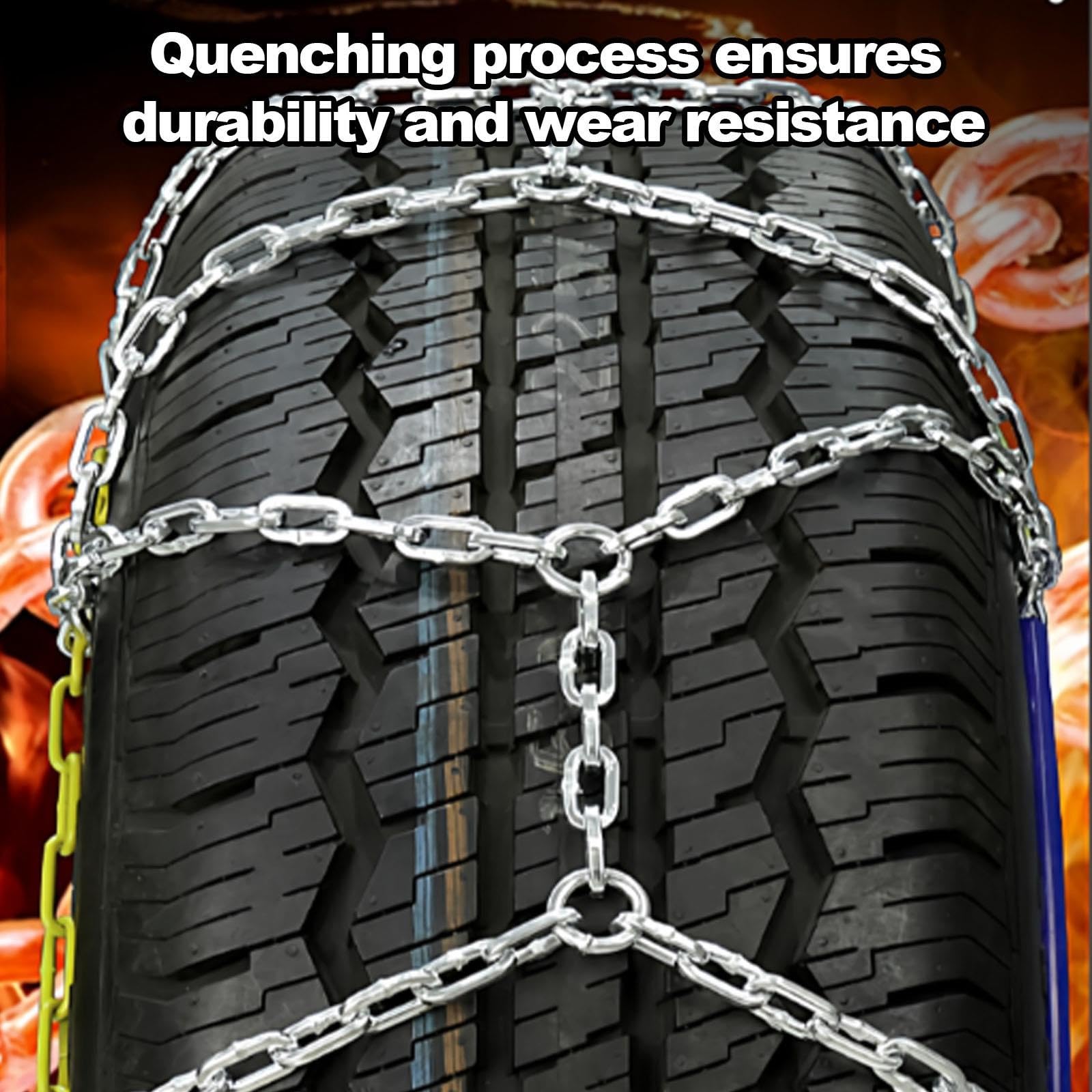 Cadenas Nieve Coche, Fundas Ruedas Coche Nieve, Car Snow Chain