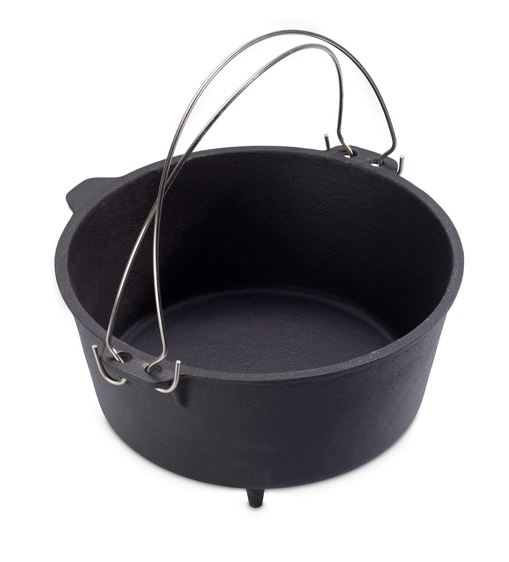 ECHTWERK EW-GE-1225 Olla de Hierro Big-Dutch Oven, Horno holandés, Cacerola hierrro Fundido, 31,5 x 21 cm, Iron