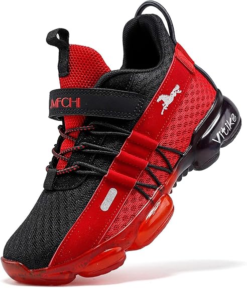 VITUOFLY Boys Sneakers Kids Running Shoes Girls Mesh Fitness Shoe Indoor Training Sneaker Lightweight Outdoor Sports Athletic Tennis Shoes for Little Kid/Big Kid