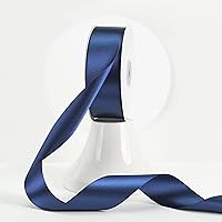 Vista 61 de MEEDEE - Cinta de satén blanca de 2 pulgadas, cinta blanca de lujo de doble cara de 25 yardas, cintas de seda para envoltorios de regalo