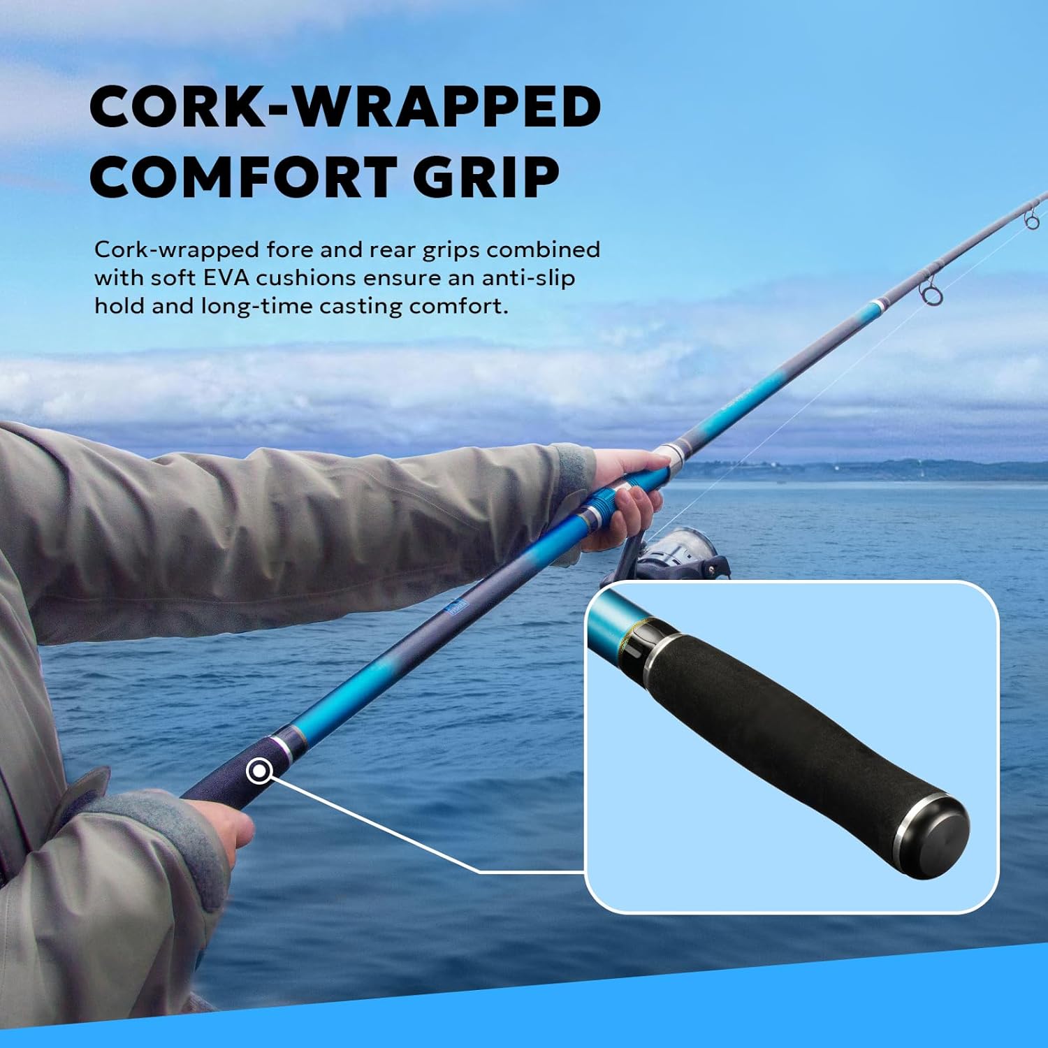 Crab Snare Spinning Rod Lightweight for Crab Snaring