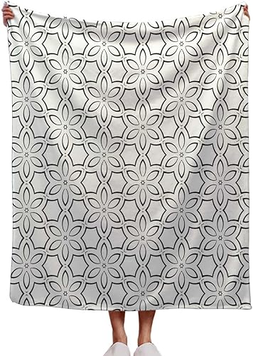 Manta para cámper, geometría de color claro, línea de celosía, moderna, Cobijas para El Frio, camping, viajes, picnic, 40 pulgadas x 60 pulgadas disponible en Yaxa Venezuela