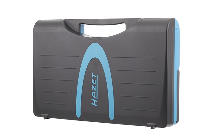 HAZET Combisleutel 600N-10 verchroomd | Combisleutelkop onder een hoek van 15° - Uitgang: externe dubbele zeskant, Breedte over vlakken: 10 mm, Schacht met extra stevig HAZET dubbel T-profiel