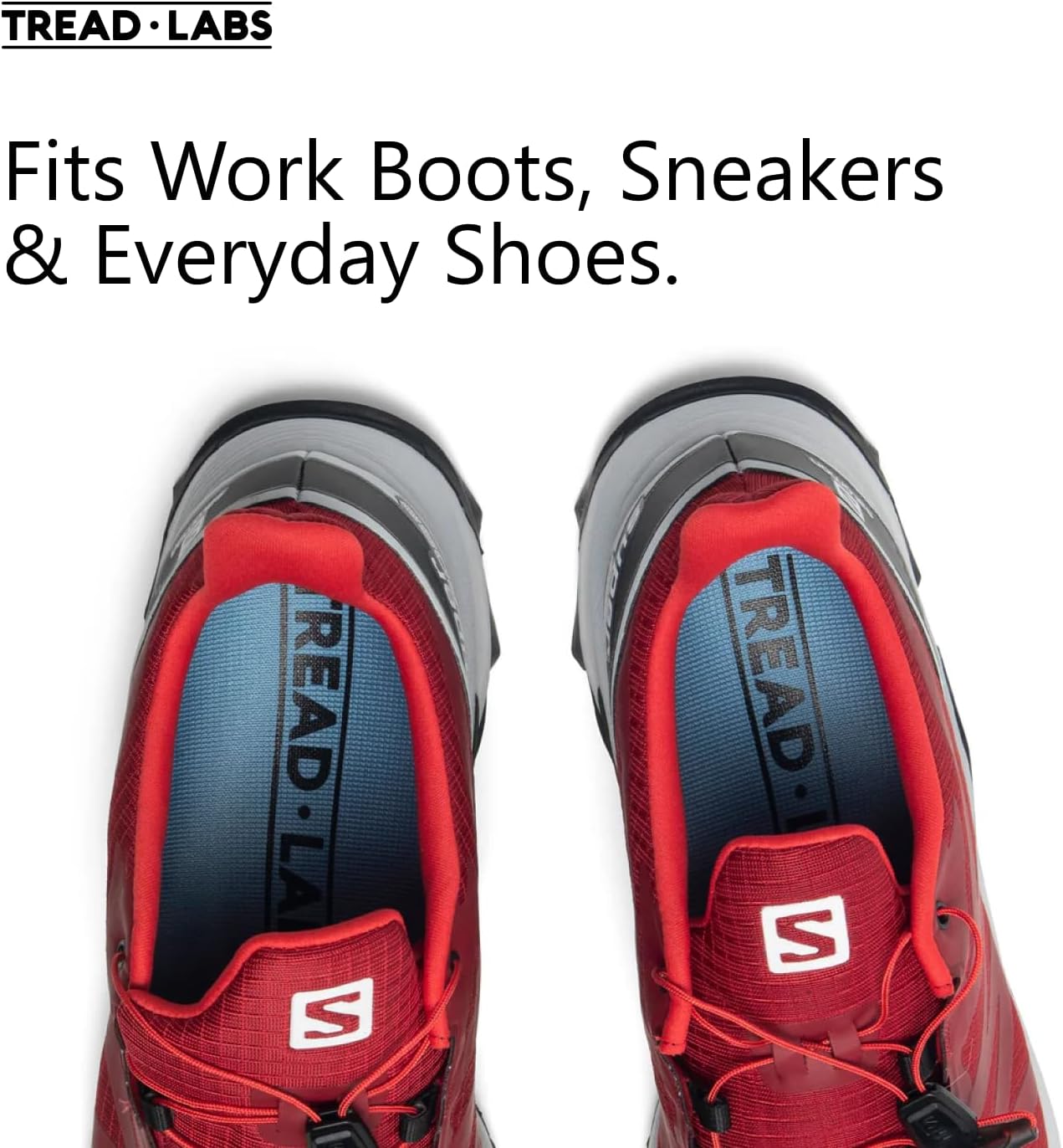 Tread Labs Pace Insoles for Plantar Fasciitis Relief & Flat Feet – Firm Arch Support Inserts for Men & Women – Replaceable Top Covers, Million-Mile Guarantee - Image 5