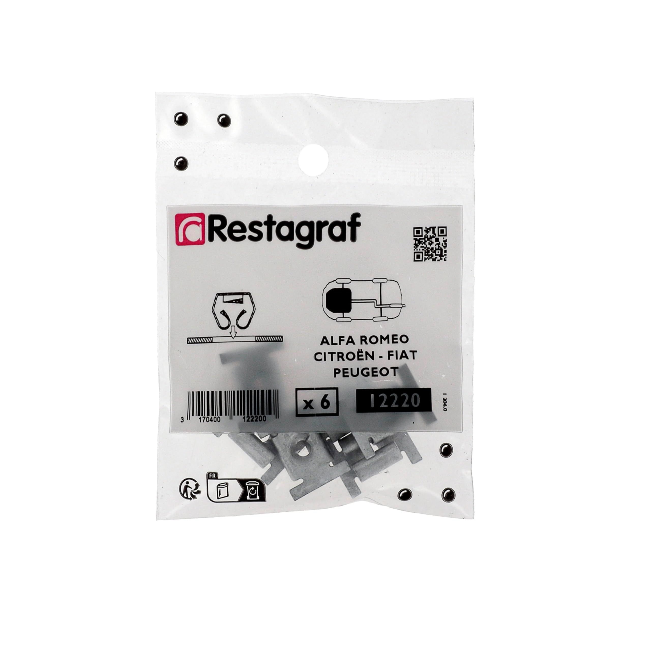 Image secondaire de Clip-Écrou à Pressionner Restagraf pour Tôle - Fixation Rapide sans Perçage