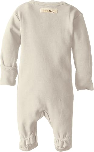 Miniatura 2 de Lovedbaby Footie orgánico para niñas GrisBeige